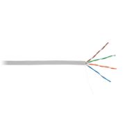 Кабель U/UTP кат.5 4 пары 100МГц ОЖ CCA омедненный алюм. внутр. PVC нг(B) сер. (305м) NETLAN CCA-UU004-5E-PVC-GY