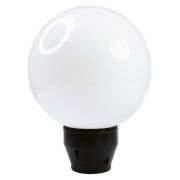 Светильник светодиодный СПЕЦСВЕТ 03-015-401 «Шар ДТУ » 200 Г 15Вт 4000К IP65 1700лм опал ПММА /корпус плоск. черн. А85 ф60 (инд. упак.) Элетех 1030450358