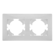 Рамка 2-м Bravo бел. GUSI С1020-001