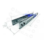 Лоток прямой НЛ40х5-П2.87(1.2мм)УТ1.5 КЭМЗ 440 400534 24