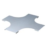 Крышка на ответвитель X-образ. 400 1.5мм в компл. с крепеж. элементами DKC SKXM400K