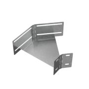 Угол для лотка горизонтальный изменяемый 0-45град. 100х100 сталь «ПЛЮС» IGLplus100-100 HD гор. оцинк. КМ PL12412