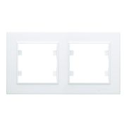 Рамка 2-м Karea горизонт. бел. Makel 56001702