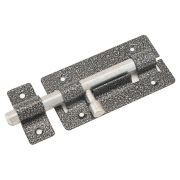 Засов ЗД-01 круглый антик серебр. Секрет Киров 2 828