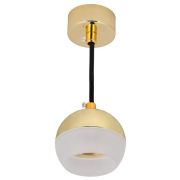 Светильник 4012 подвесной под лампу GX53 золото IEK LT-UCB0-4012-GX53-1-K22