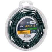 Трубка термоусадочная ТТУ нг-LS 5/2.5 зел. (уп.2м) IEK UDR12-005-D25-002-K06-T