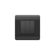 Выключатель 3-кл. NEW3-E 10А черн. CHINT 431506