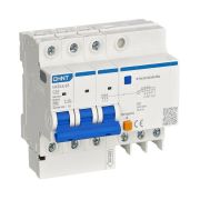 Выключатель автоматический дифференциального тока 4п (3P+N) C 20А 30мА тип AC 6кА NXBLE-63 (R) CHINT 982113