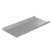 Лоток листовой перфорированный 600х50 L3000 сталь 1мм «Быстрый монтаж ПЛЮС» LPplus50-600-1.0-3000 оцинк. КМ PL0231