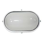 Светильник «Банник» 1201 НПП 03-100-017 1х100Вт E27 IP65 овал большой корпус бел. Элетех 1005500932