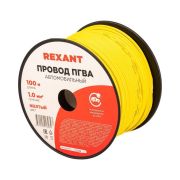 Провод ПГВА 1 Ж бухта (м) Rexant 01-6522