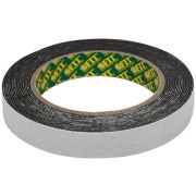 Лента клеящая 2-х сторонняя монтажная на вспененной основе 19ммх5м черн. FIT 11791