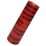 Лента сигнальная ЛСЭ-900мм «Осторожно кабель» красн./черн. (рул.100м) Протэкт 8278