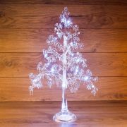 Фигура светодиодная «Ель» 51см 15LED бел. 1Вт IP20 на подставке элементы питания 3хAAA (не в компл.) Neon-Night 513-033