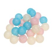 Гирлянда «Тайские фонарики» Перламутр 5м 25LED тепл. бел. питание USB прозр. ПВХ Neon-Night 304-010