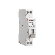 Выключатель автоматический дифференциального тока 1мод. C 25А 30мА тип AC 6кА АВДТ-63М электрон. PROxima EKF DA63M-25-30