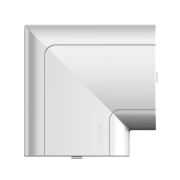 Угол для кабель-канала плоский изменяемый 90х50 с разделит. сер. метал. DKC 09503G