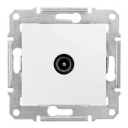 Розетка телевизионная оконечная TV 1-м СП Sedna 1дБ механизм бел. SchE SDN3201621