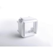 Блок установки 1-м СП для механизмов серии Mosaic 45х45 пустой бел. IEK 782225