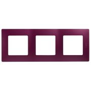 Рамка 3-м Etika сливовый IEK 672563
