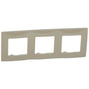 Рамка 3-м Etika светл. галька IEK 672523