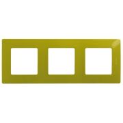 Рамка 3-м Etika зел. папоротник IEK 672543