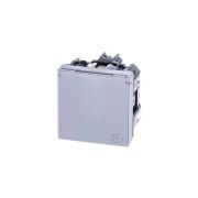 Розетка 1-м СП 2мод. Zenit 16А IP21 250В с заземл. Schuko защ. шторки с крышкой механизм серебр. ABB 2CLA228810N1301