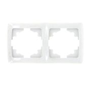Рамка 2-м СП Мадрид горизонт. бел. EKF EIM-G-302-10