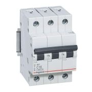 Выключатель автоматический модульный 3п C 6А 4.5кА RX3 ИЭК Leg 419705